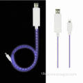 Commonly Used LED Lighting Charging Cable for iPhone 5